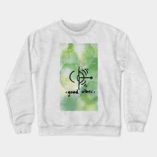 Good Vibes Symbol Crewneck Sweatshirt